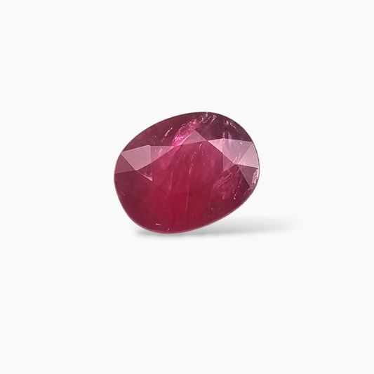 Mozambique Gemstone of Natural Ruby in Pink 4.12  Carats Oval Shape