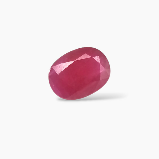 Mozambique Gemstone of Natural Ruby in Pink 1.3 Carats Oval Shape