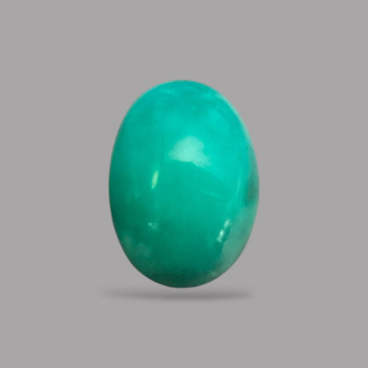 Raw Turquoise Stone 44.19 Carats 29.1 x 21.1 x 12.3 mm in Oval
