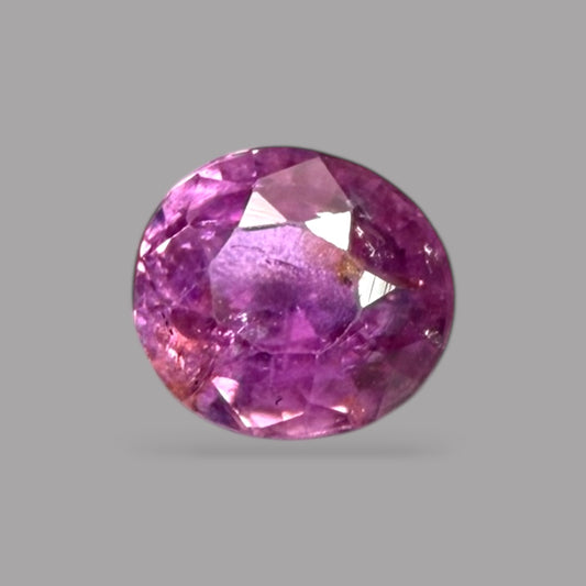 Oval Shape in Natural Pink Sapphire Gemstone 0.49 Carats & 4.7 x 4.2 mm Size