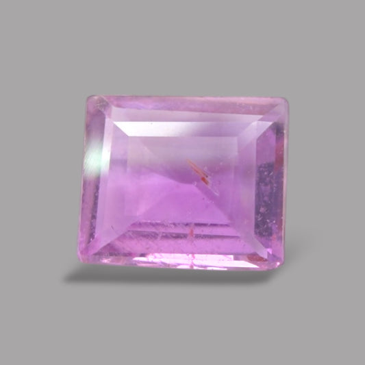 Emerald Cut Shape in Pink Sapphire Gemstone 0.63 Carats & 5.7 x 4.8 mm Size