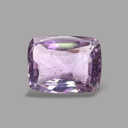 Cushion Cut Shape in Purple Sapphire Gemstone 1.16 Carats & 6.7 x 5.1 mm Size