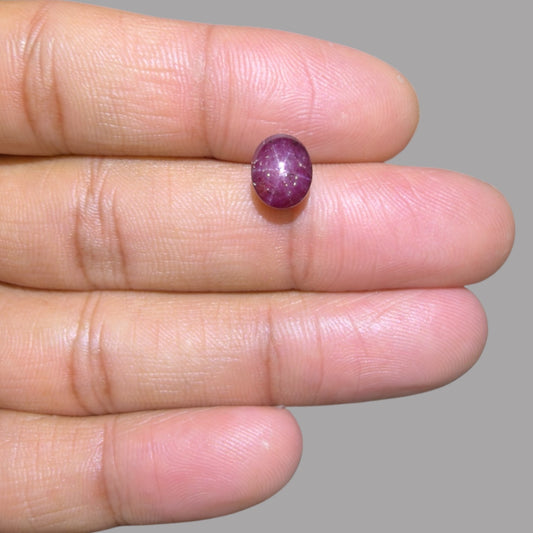 4.85 Carat Rare Pink Star Ruby from n\a - Unheated & Natural