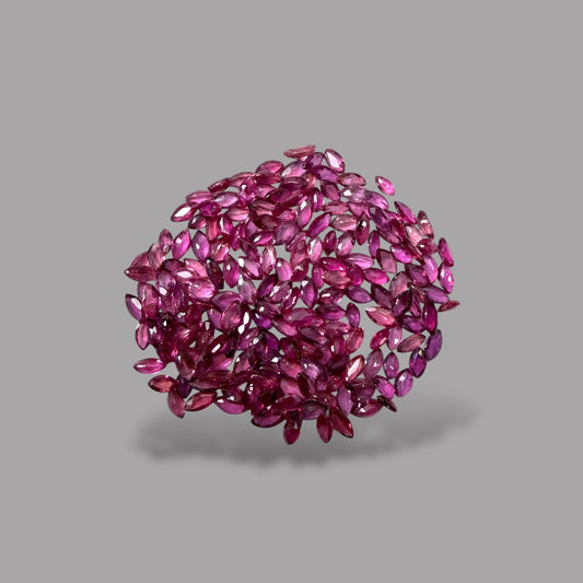 Pink Sapphire Natural Stone Marquise Cut Carats 4 x 2 mm in (Total 20.11 Carats)
