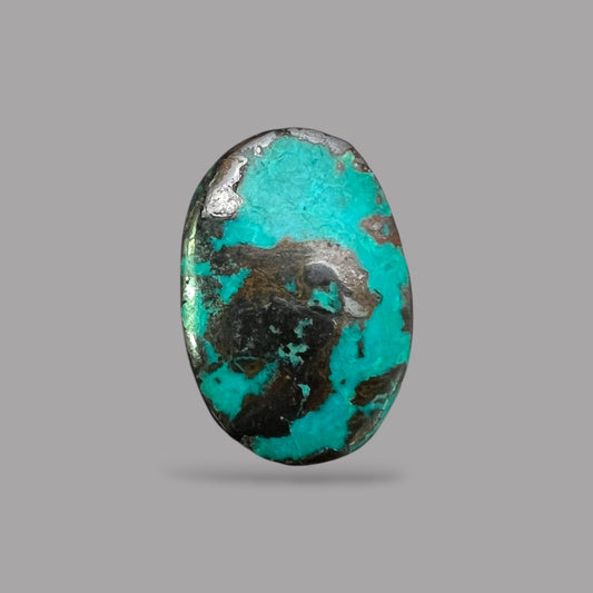 Raw Turquoise 26.73 Carats 25.9 x 17.7 x 8.6 mm in Oval