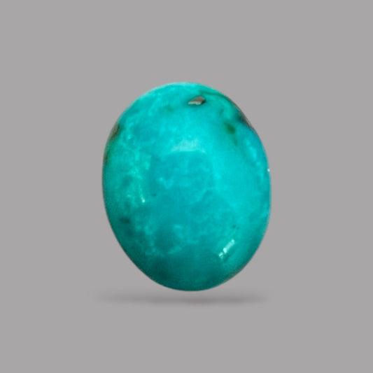 Real Turquoise 5.27 Carats 13.2 x 10.6 x 5.7 mm in Oval