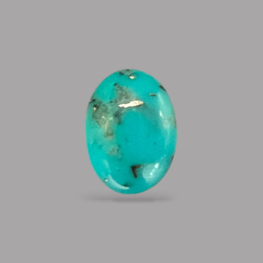 Real Turquoise For Sale 3.11 Carats 11.9 x 8.8 x 5 mm in Oval