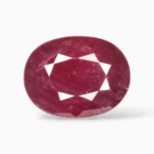 Ruby Loose Gemstone In Oval Shape 1.82 Carats 8x6.1mm Size