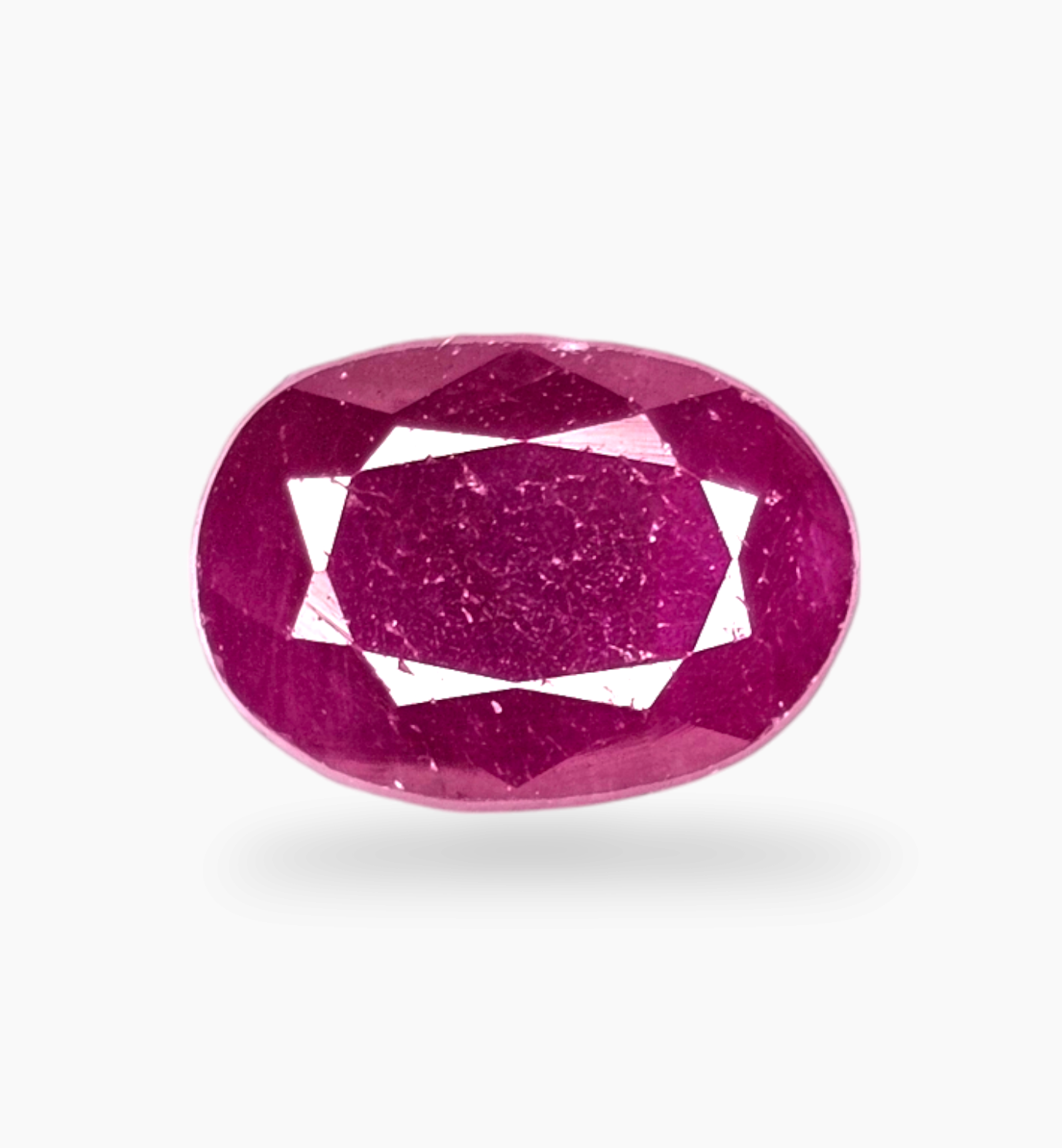 Natural Ruby Stone Carats Oval Shape Mozambique Origin Size