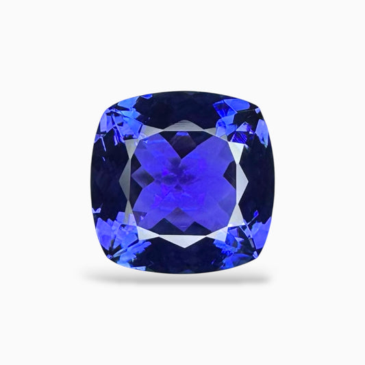 Tanzanite Cushion Stone 7.99 Carats 12.2 X 12.1 mm