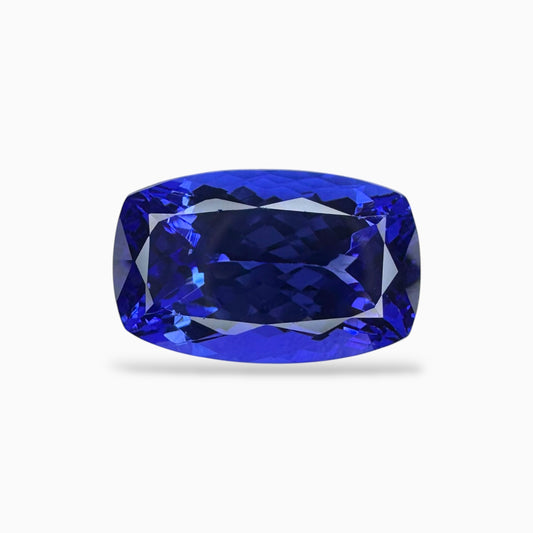 Tanzanite Cushion Stone 8.71 Carats 15 X 9.5 mm
