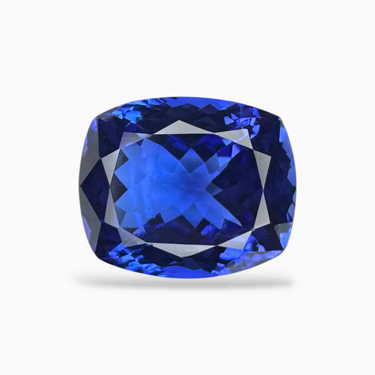 Tanzanite Cusion Stone 7.03 Carats 12.1 X 10.2 mm