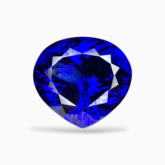 Tanzanite Heart Stone 38.69 Carats 20.4 X 21.9 mm