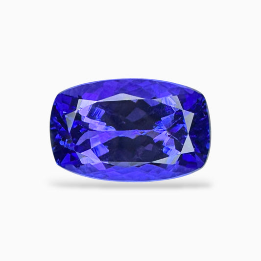 Tanzanite Long Cushion Stone 6.83 Carats 14.1 X 9 mm