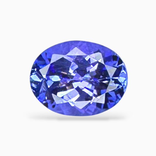 Tanzanite Oval Stone 2.57 Carats 11 X 8 mm