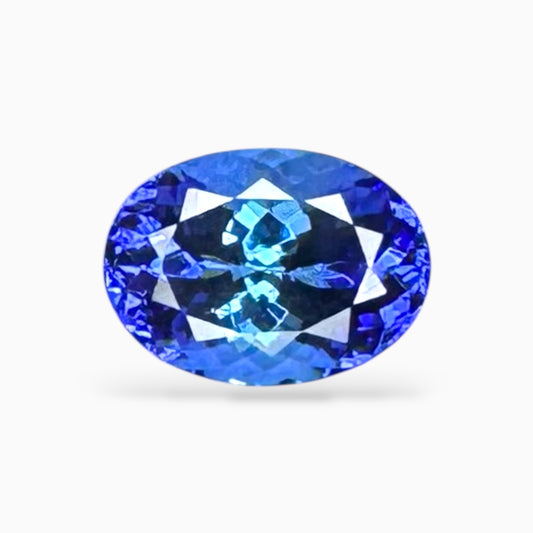 Tanzanite Oval Stone 3.94 Carats 11.5 X 8.4 mm