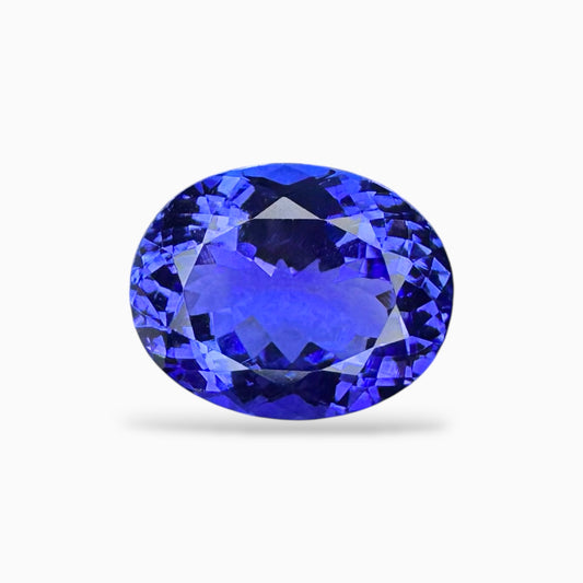 Tanzanite Oval Stone 6.44 Carats 13 X 10.1 mm