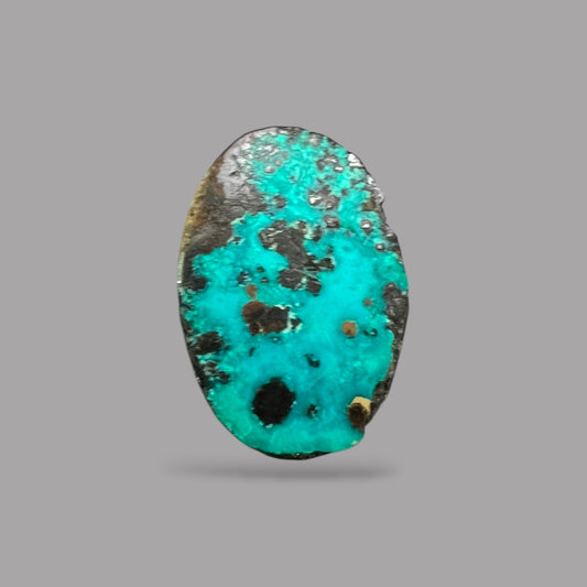 Turquoise Cabochon 23.23 Carats 27.8 x 19.2 x 5.4 mm in Oval