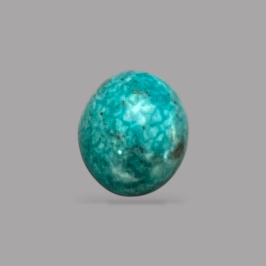 Turquoise Stone 6.40 Carats 11.6 x 10.2 x 7.6 mm in Oval