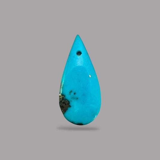 Turquoise Stone 9.25 Carats 28 x 12.7 x 4.3 mm in Pear