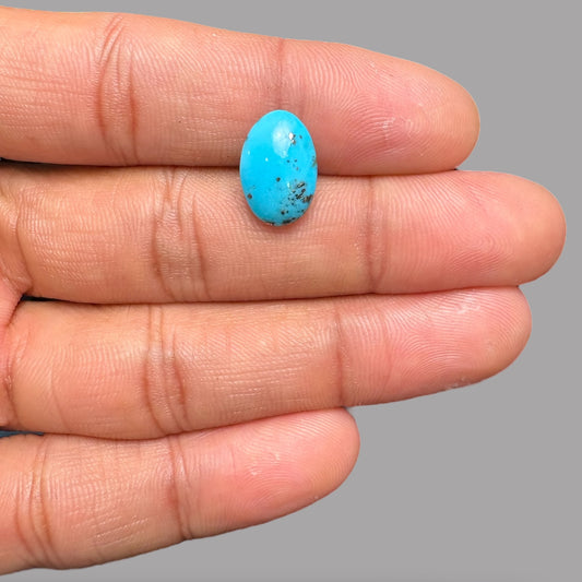 irani Feroza Stone 3.76 Carats 14.5 x 9.6 x 3.9 mm in Oval