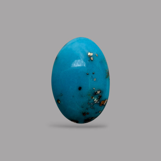 irani Feroza Stone 3.76 Carats 14.5 x 9.6 x 3.9 mm in Oval