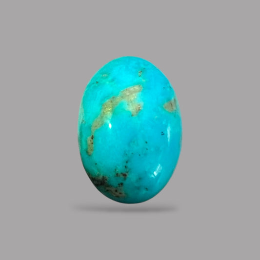 irani Firoza Stone 28.42 Carats 24.3 x 17.4 x 11.7 mm in Oval