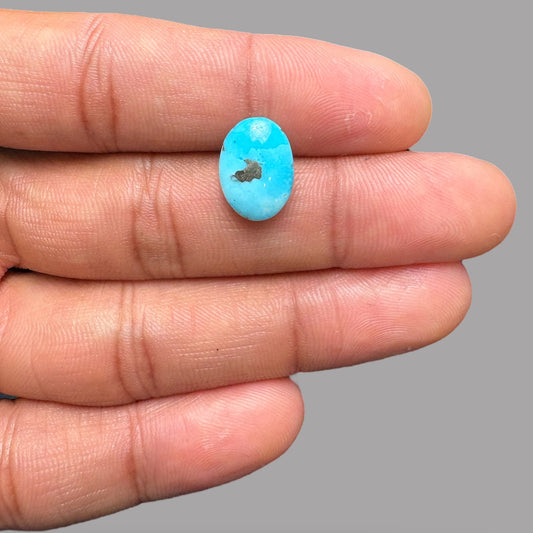 irani Firoza Stone 4.46 Carats 13.8 x 10 x 4.1 mm in Oval