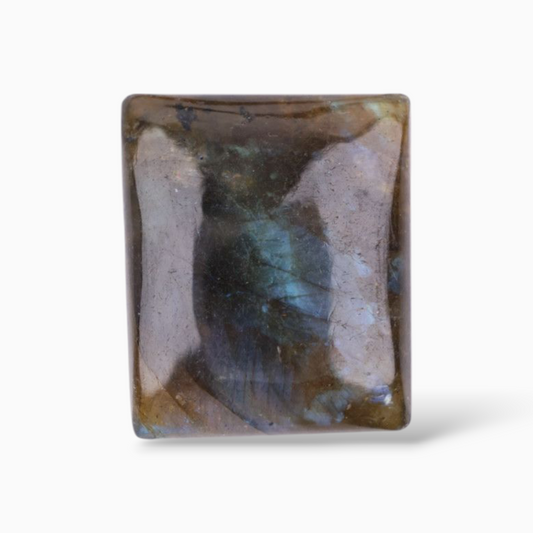 African Labradorite Stone For Sale Rectangular Shape 23.04 Carats 21.3x18mm