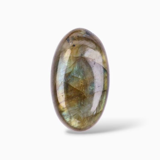Buy Now Best Labradorite Stone For Sale Oval Cabochon Shape 17.50 Carats 25.3x19.6mm