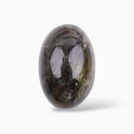 Best Quality Crystal Labradorite Stone For Sale Oval Cabochon Shape 12.37 Carats 18.2x12.1mm