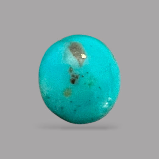 turquoise Stones For Sale 0.70 Carats 7.2 x 6.6 x 2.8 mm in Oval