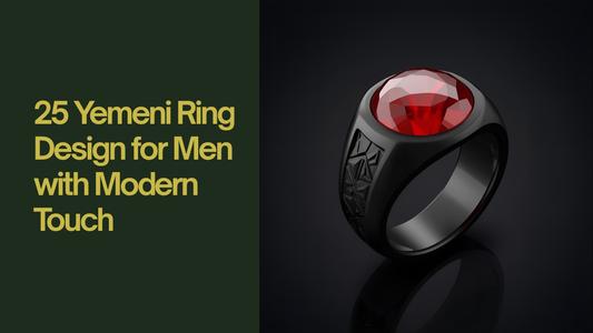 25 Yemeni Ring Design for Men with Modern Touch