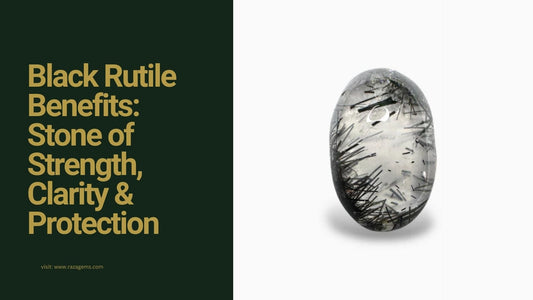 Black Rutile Benefits:  Stone of Strength, Clarity & Protection