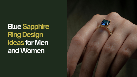 Blue Sapphire Ring Design Ideas for Men and Women