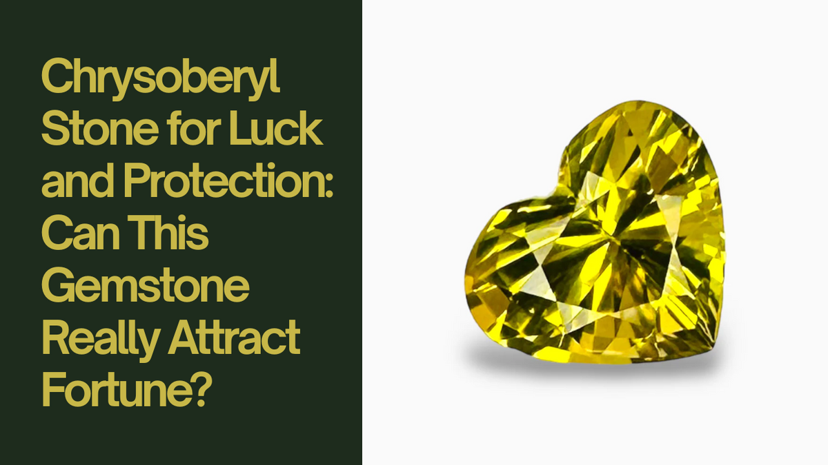 Chrysoberyl Stone for Luck and Protection: Can This Gemstone Really Attract Fortune?