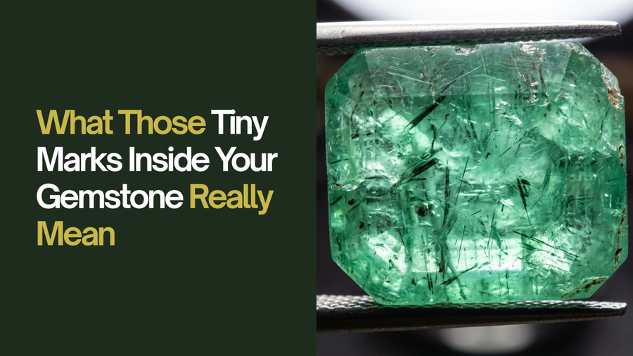What Those Tiny Marks Inside Your Gemstone Really Mean