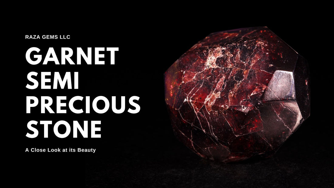 Garnet Semi Precious Stone Properties: A Close Look at its Beauty