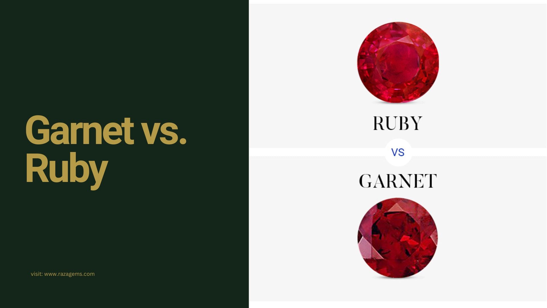 Garnet vs. Ruby: How to Spot the Difference Like a Pro – Raza Gems LLC