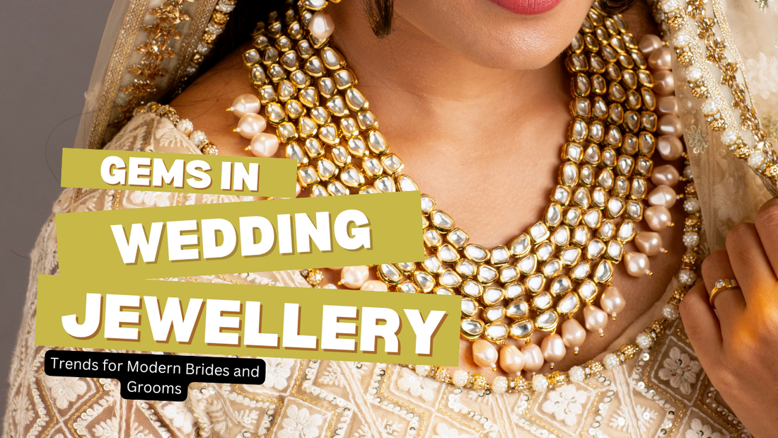 Gemstones in Wedding Jewelry: Trends for Modern Brides and Grooms