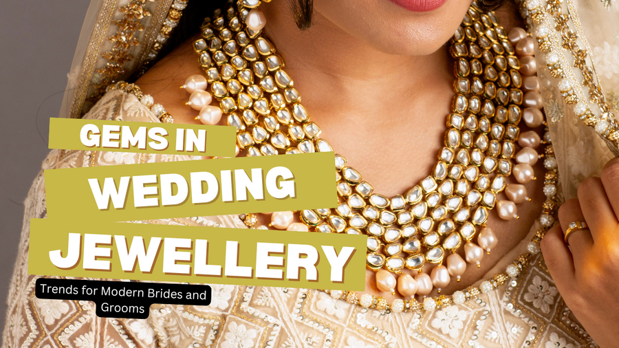 Gemstones in Wedding Jewelry: Trends for Modern Brides and Grooms
