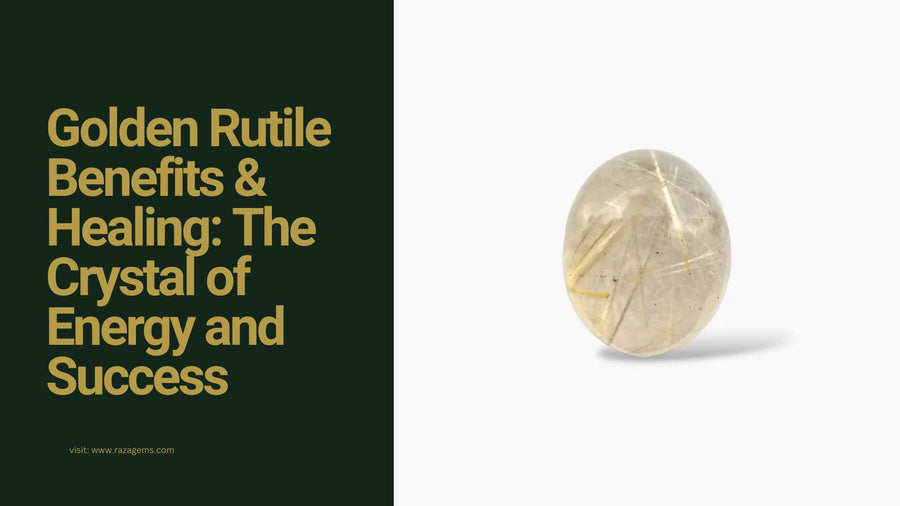 Golden Rutile Benefits & Healing: The Crystal of Energy and Success