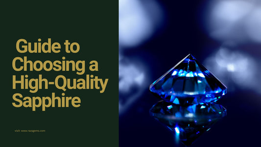 4Cs of Sapphire: A Guide to Choosing a High-Quality Sapphire