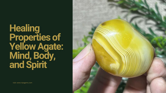 Healing Properties of Yellow Agate: Mind, Body, and Spirit