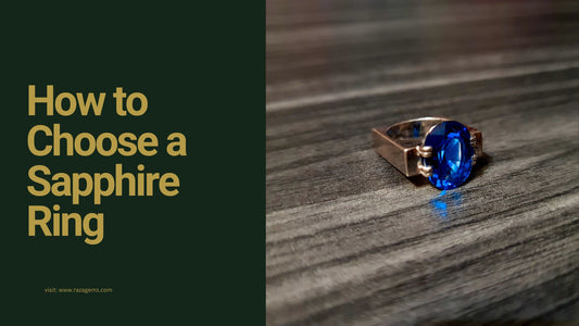 How to Choose a Sapphire Ring: A Buyer’s Guide