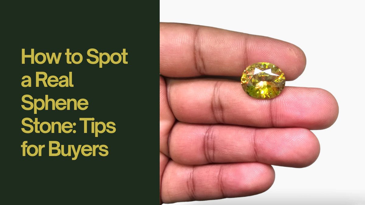 How to Spot a Real Sphene Stone: Tips for Buyers