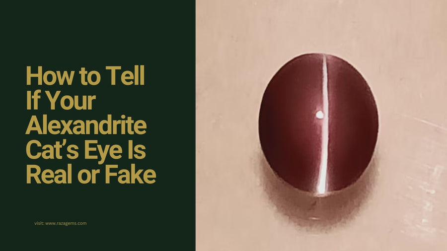 How to Tell If Your Alexandrite Cat’s Eye Is Real or Fake