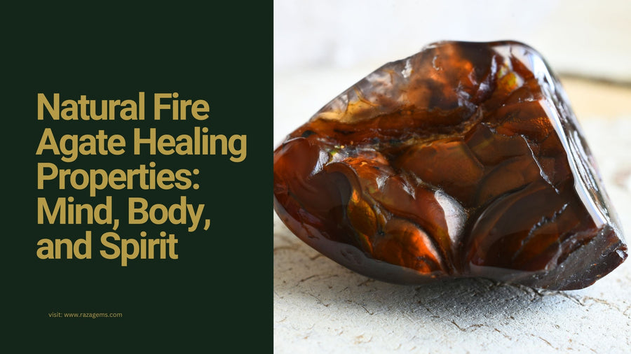 Natural Fire Agate: Meaning, Beliefs and Spiritual Uses