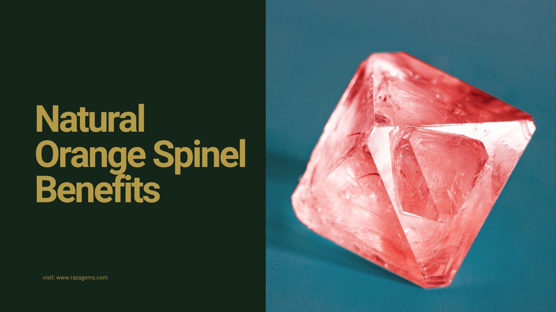 10 Benefits of Natural Orange Spinel for Mind, Body, and Spirit – Raza ...