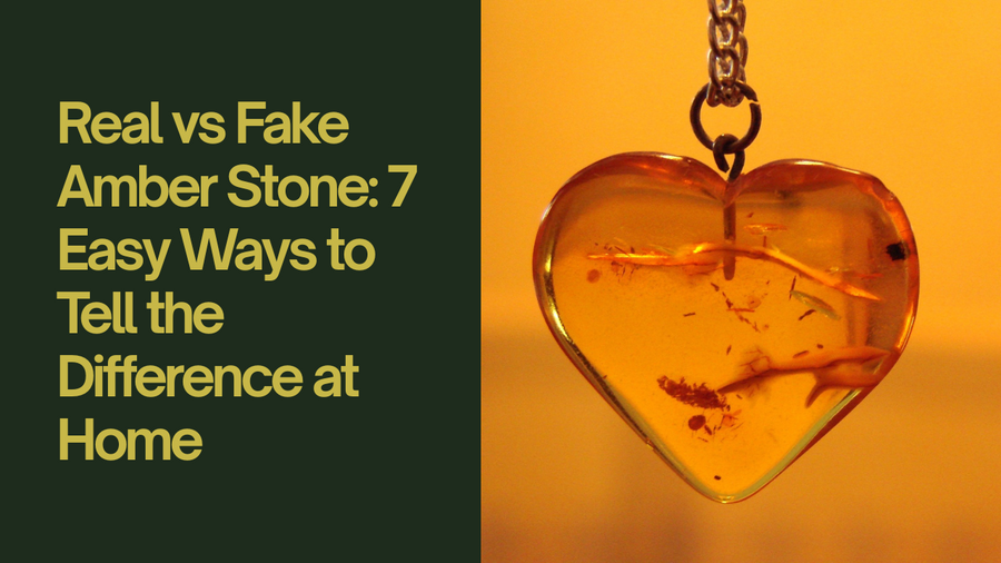 Real vs Fake Amber Stone: 7 Easy Ways to Tell the Difference at Home